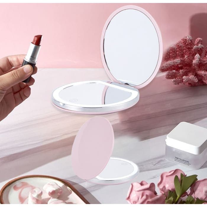 Led 10x Portable Magnifying Mirror - Apparel & Accessories