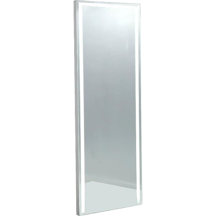 Floor clearance makeup mirror