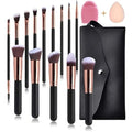 Premium Makeup Brushes 16 Pieces (synthetic Bristle