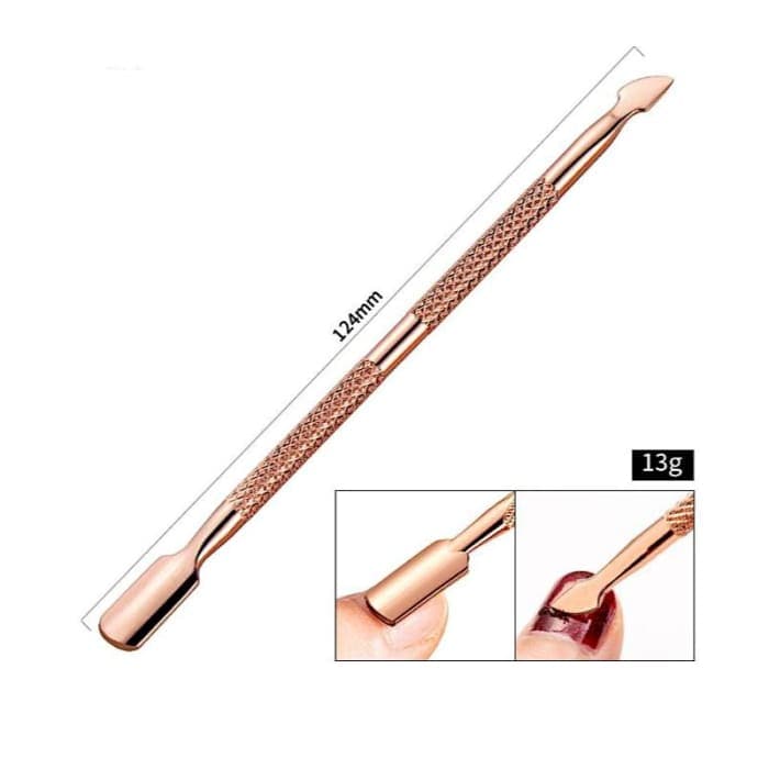 Rose Gold Nail Tools - Nail Tools Makeup Mirror