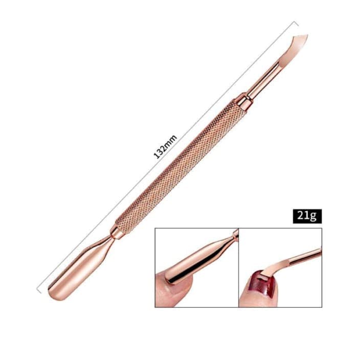 Rose Gold Nail Tools - Nail Tools Makeup Mirror