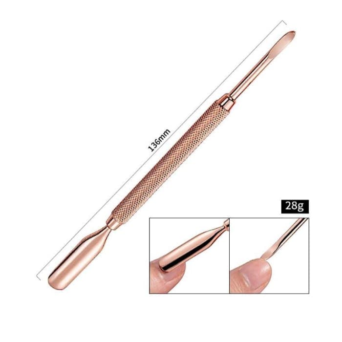 Rose Gold Nail Tools - Nail Tools Makeup Mirror