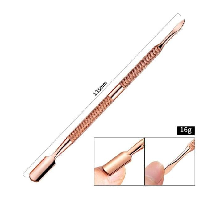 Rose Gold Nail Tools - Nail Tools Makeup Mirror