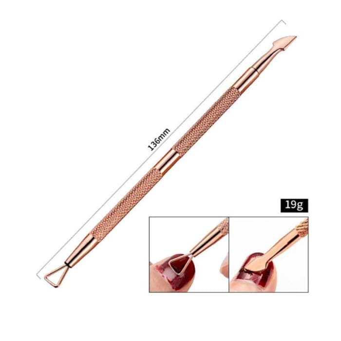 Rose Gold Nail Tools - Nail Tools Makeup Mirror