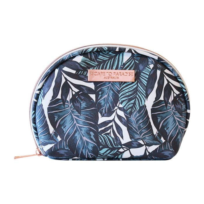 Saffiano Small Curved Cosmetic Bag-atoll - Health & Beauty >